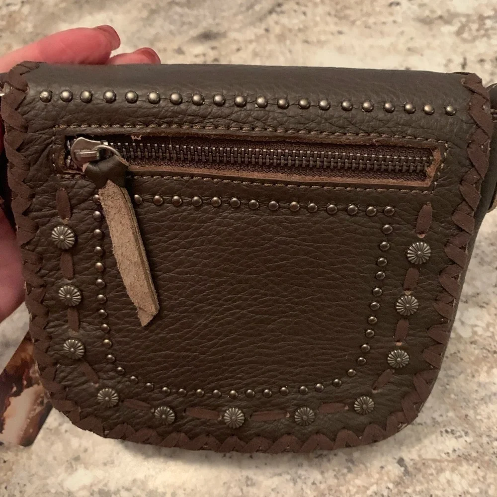 Montana West 100% Real Leather Collection Crossbody